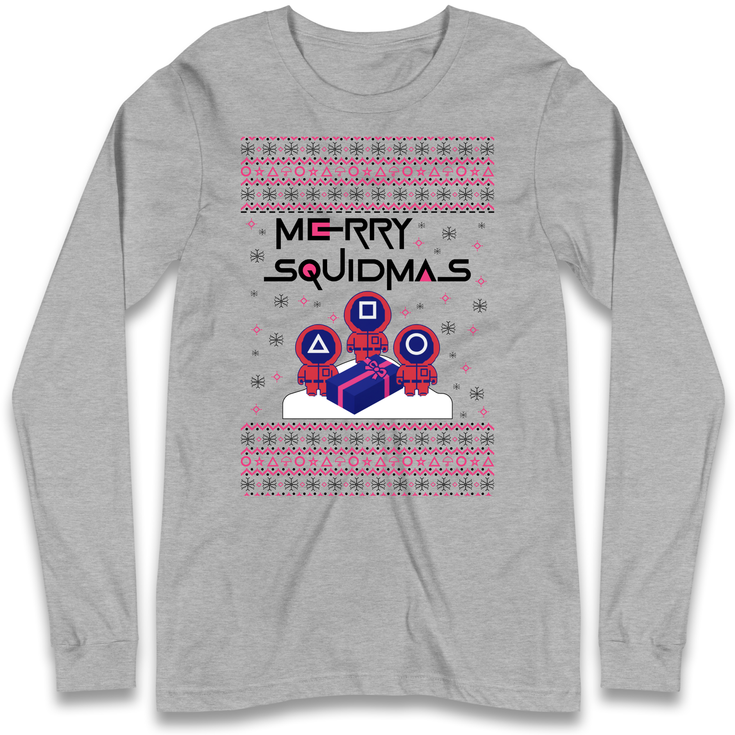 Squid Games Christmas Longsleeve T Shirt
