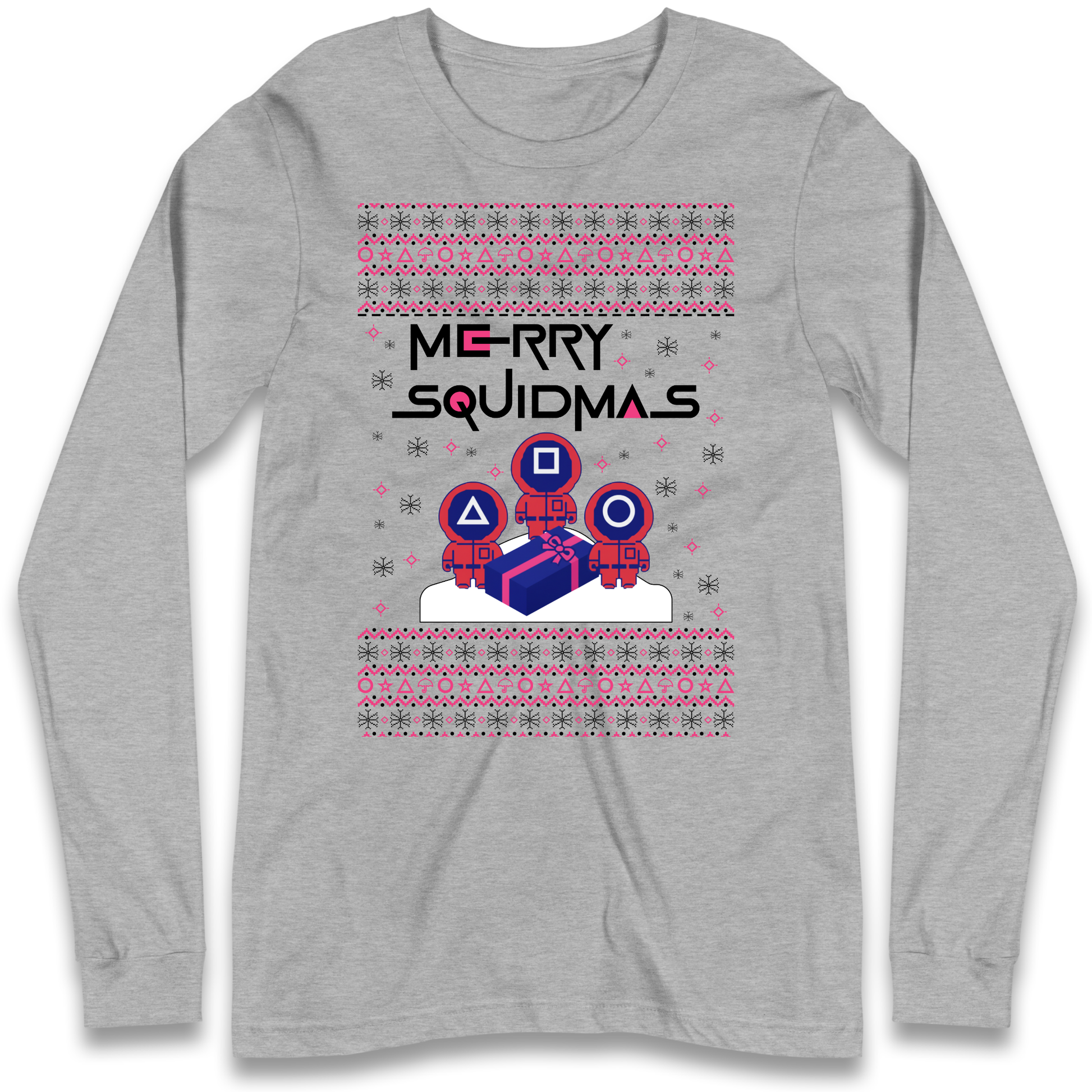 Squid Games Christmas Longsleeve T Shirt