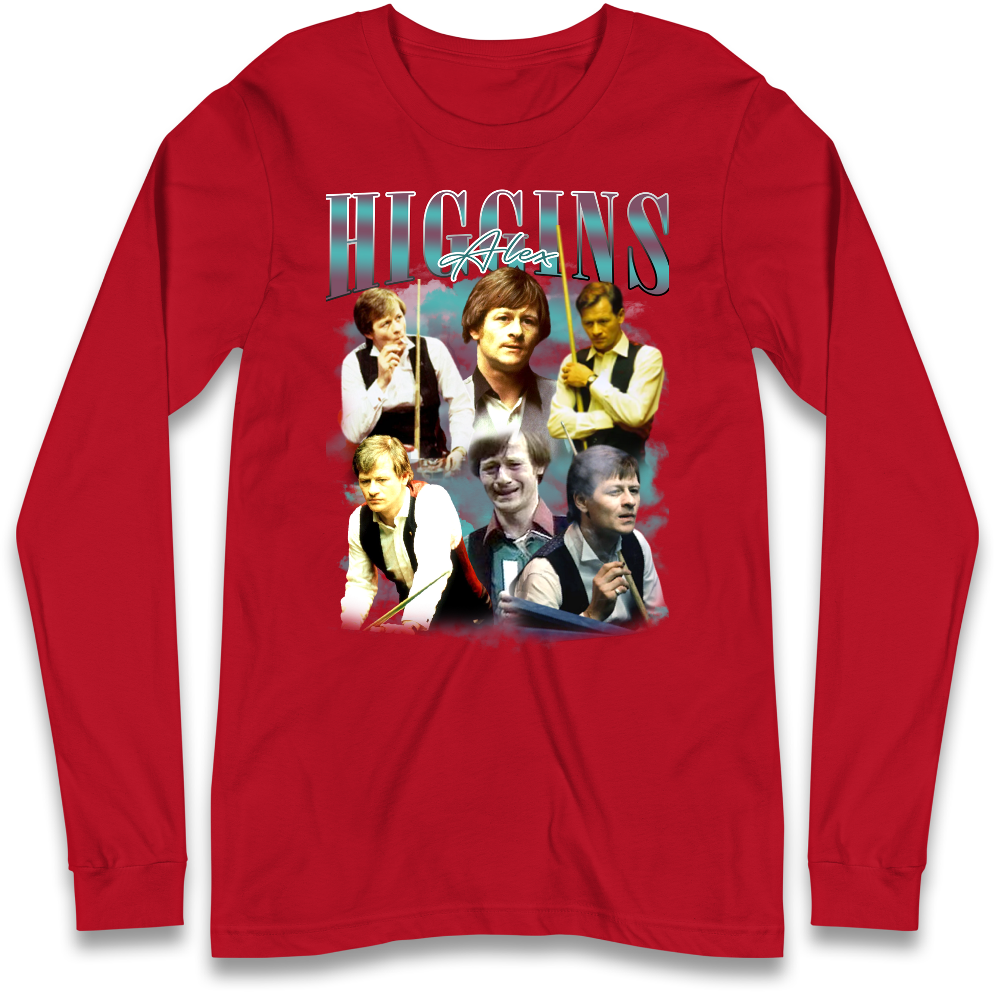 Alex Higgins Bootleg Longsleeve T Shirt