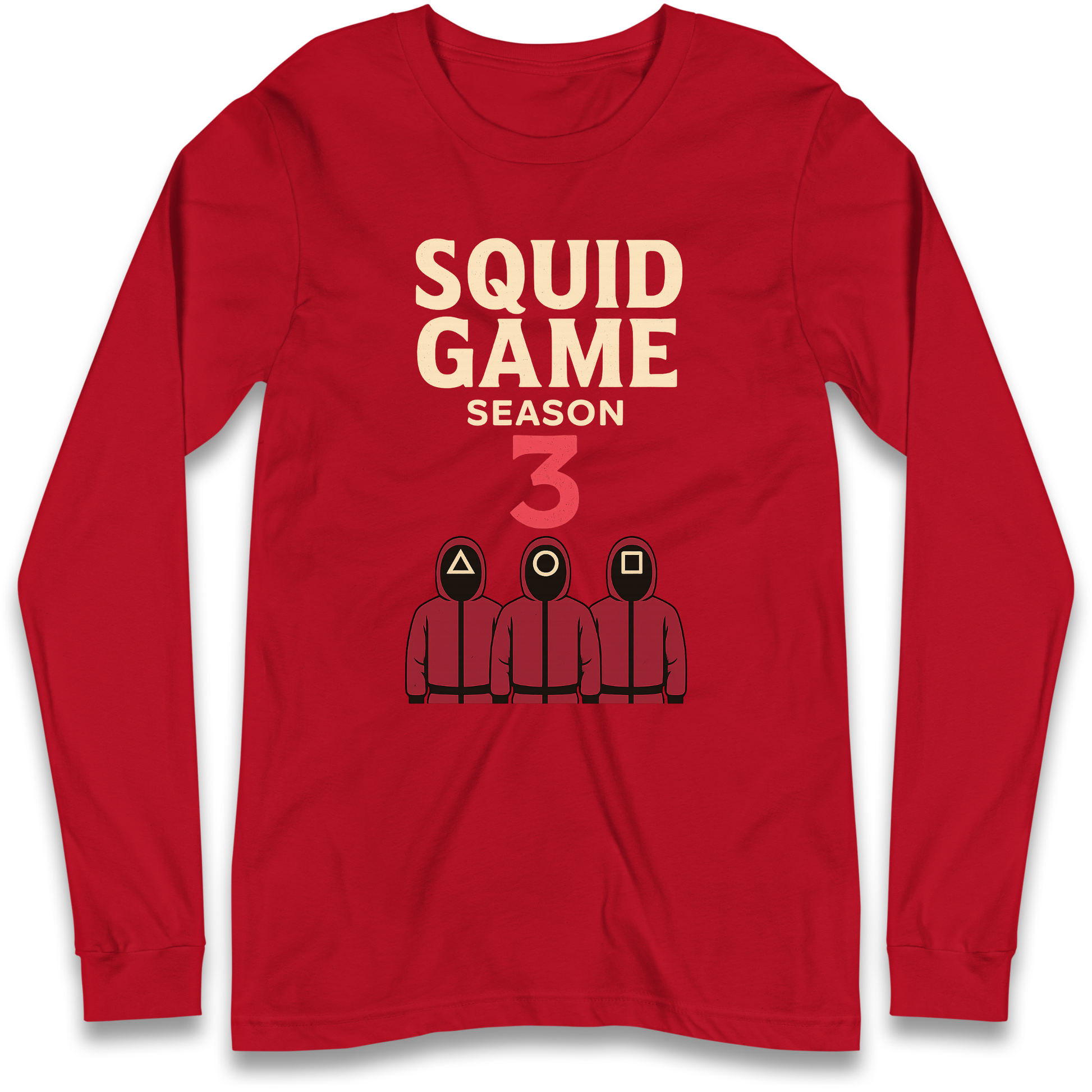 Squid Games Season 3 Longsleeve T Shirt