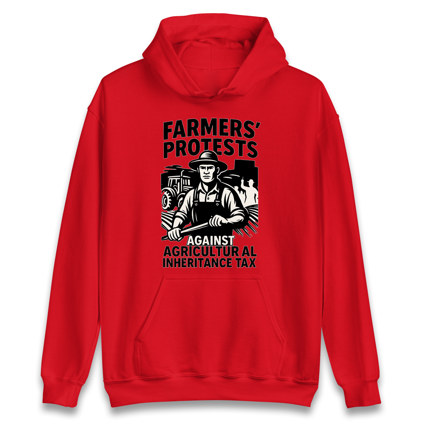 Farmers’ Protests Against Agricultural Inheritance Tax Hoodie
