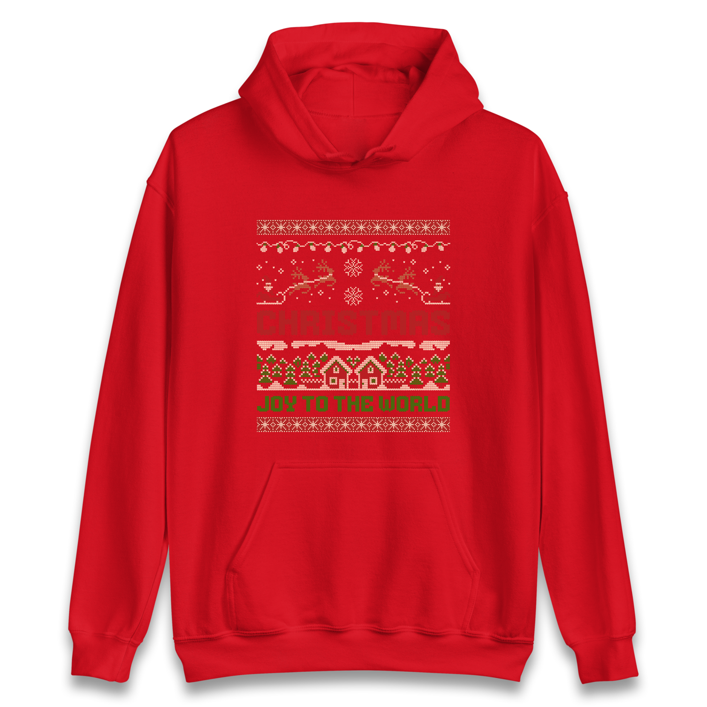 Christmas Joy to the World Christmas Hoodie