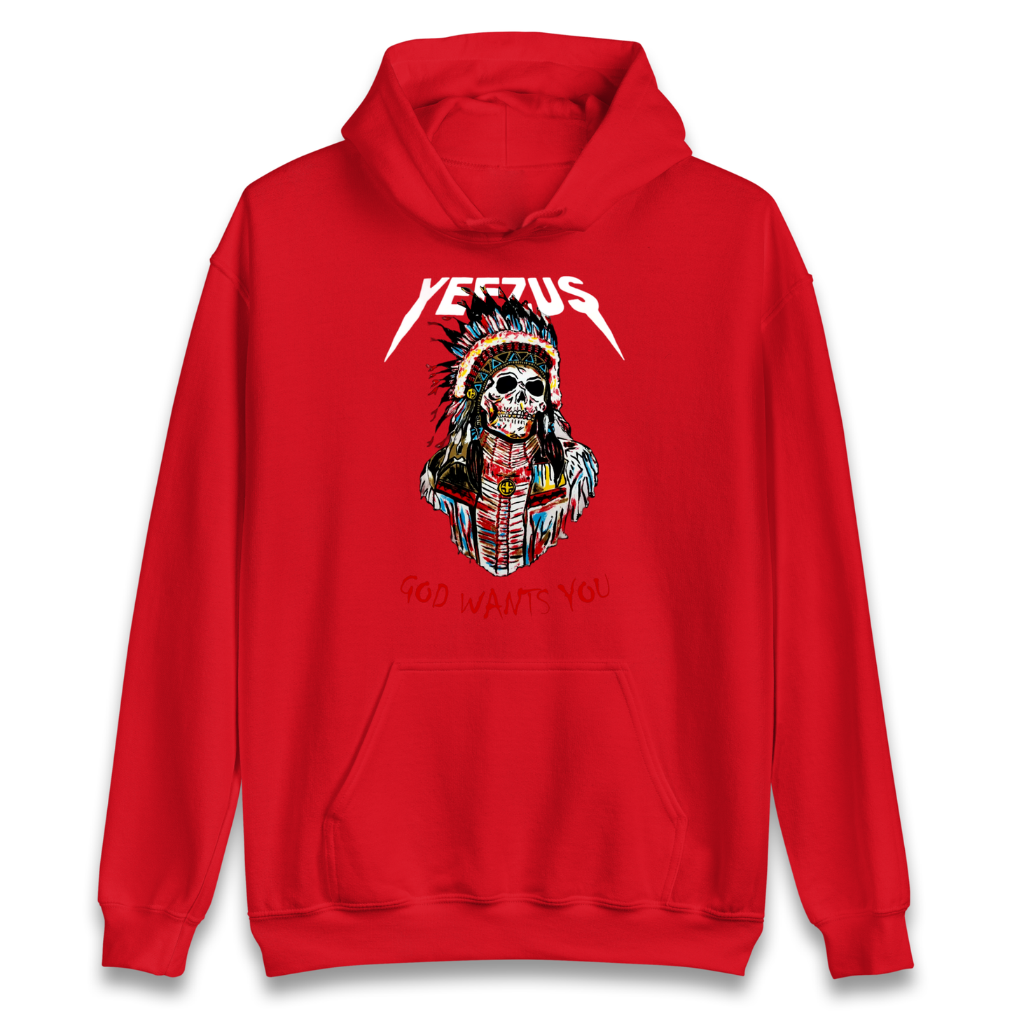 Yeezus God Wants You Hoodie