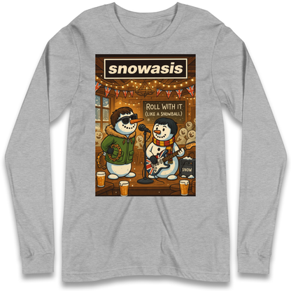 Snowasis Roll Christmas Longsleeve T Shirt