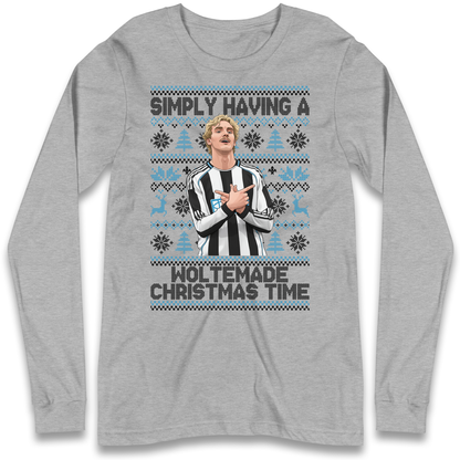 Newcastle united Christmas Longsleeve T Shirt