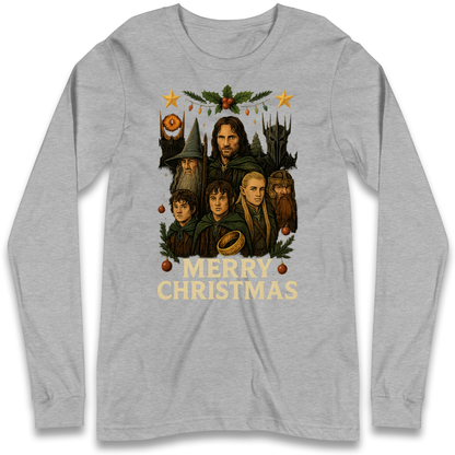 Lord of The Rings Christmas Longsleeve T Shirt