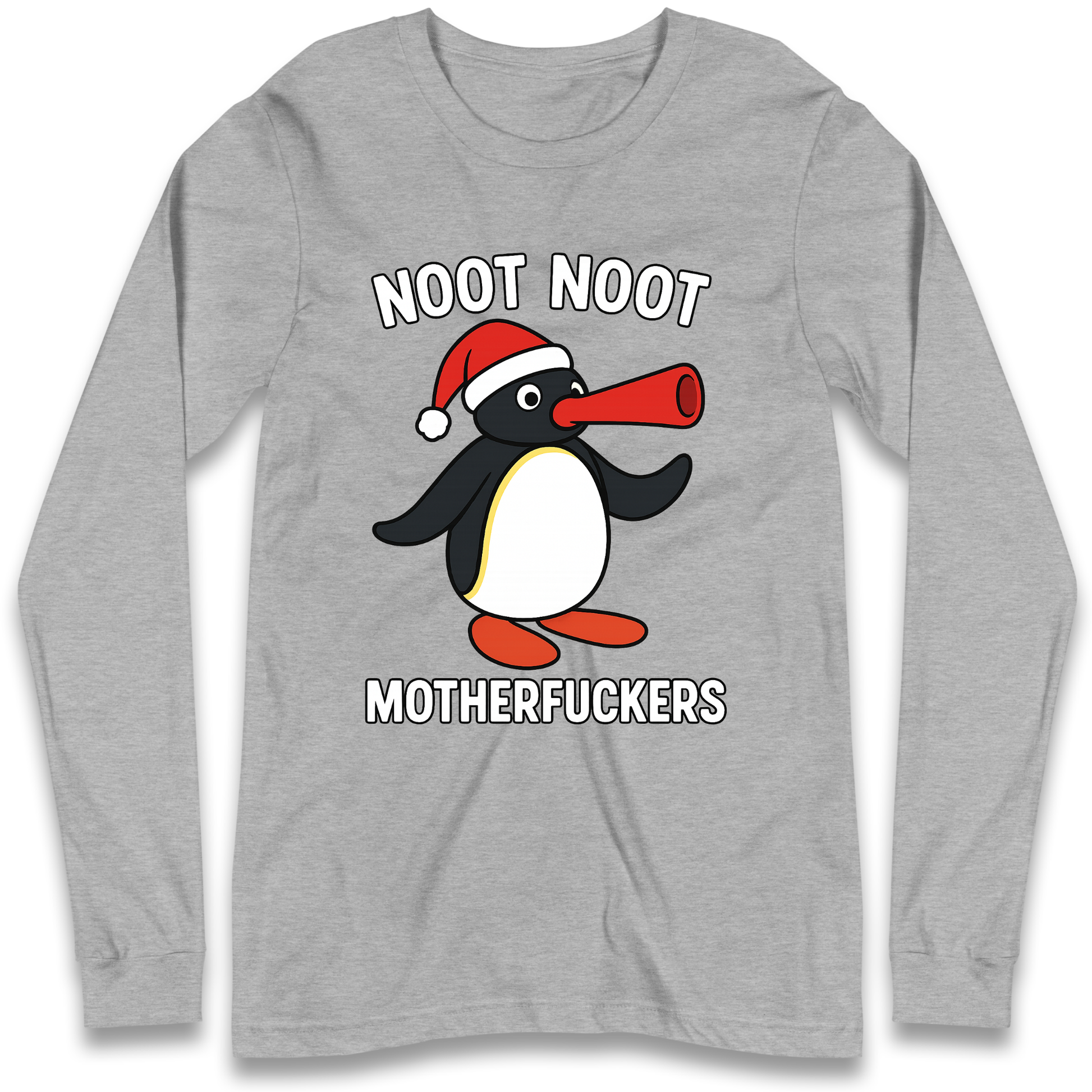 Pingu Christmas Longsleeve T Shirt