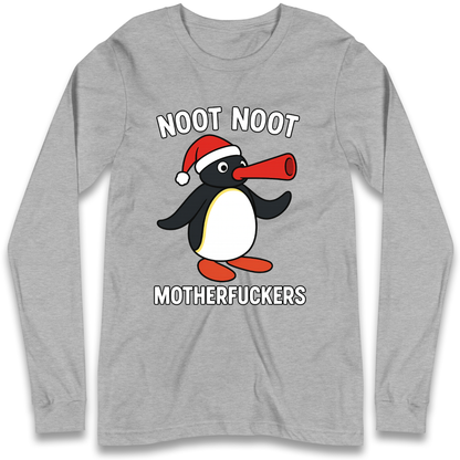 Pingu Christmas Longsleeve T Shirt