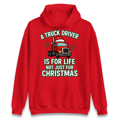 Truck Driver Christmas Hoodie