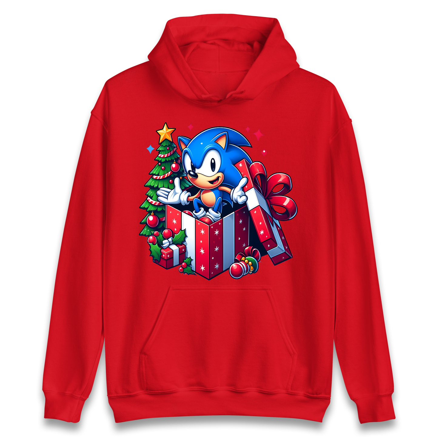 Sonic The Hedgehog Christmas Hoodie