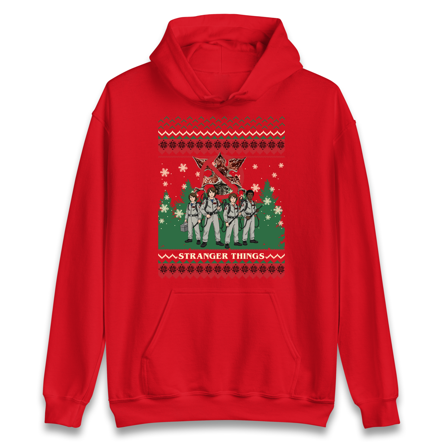 Stranger Things Demogorgon Christmas Hoodie