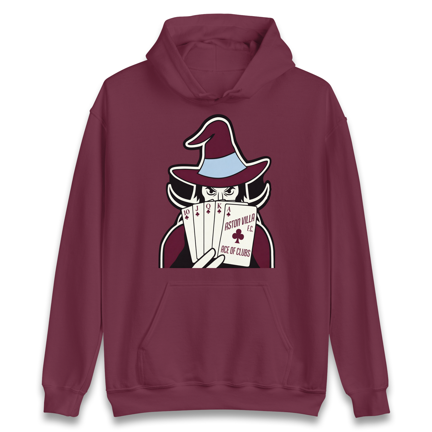 Aston Villa Ace of Clubs Banner Hoodie
