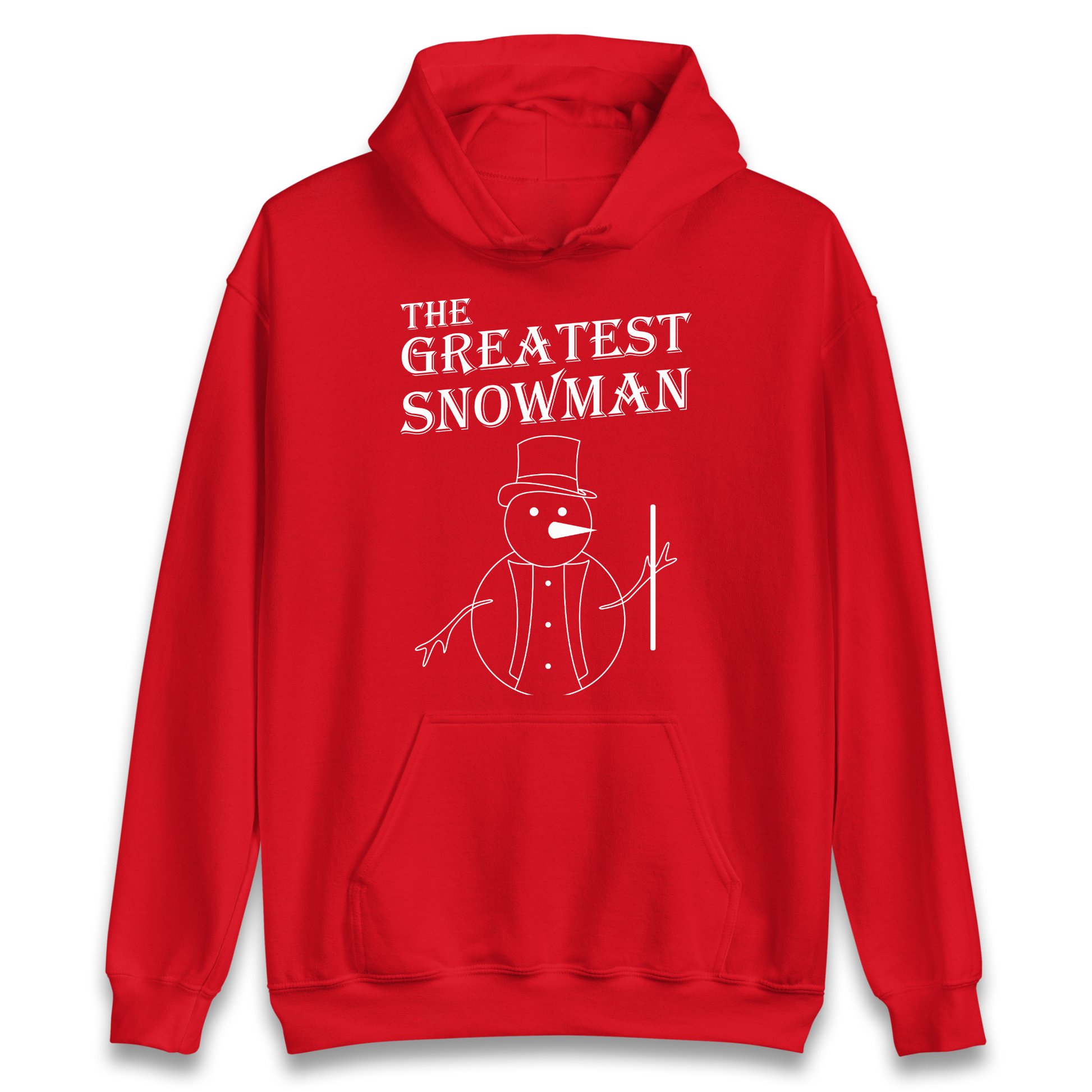 The Greatest Snowman Christmas Hoodie