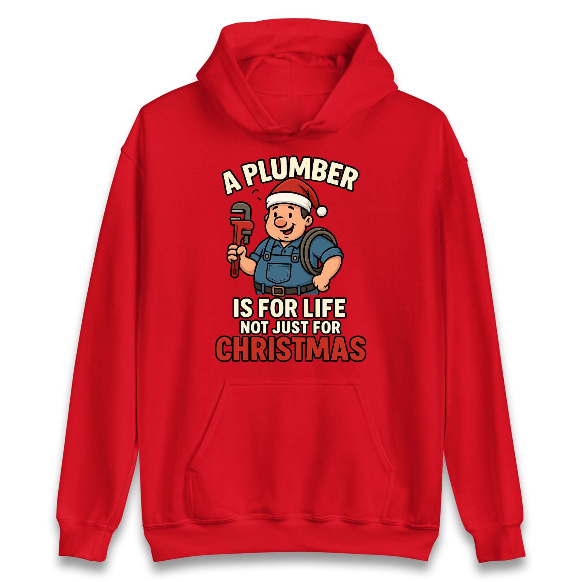 Plumber Christmas Hoodie