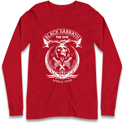 Black Sabbath The End World Tour Long Sleeve Shirt