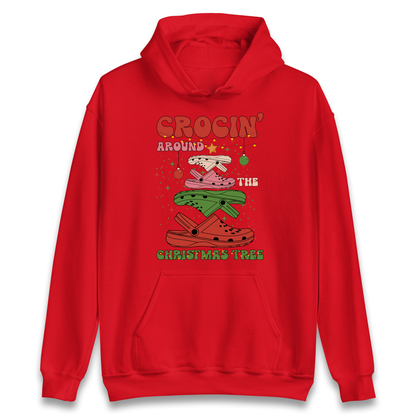 Crockin Around the Christmas Tree Christmas Hoodie