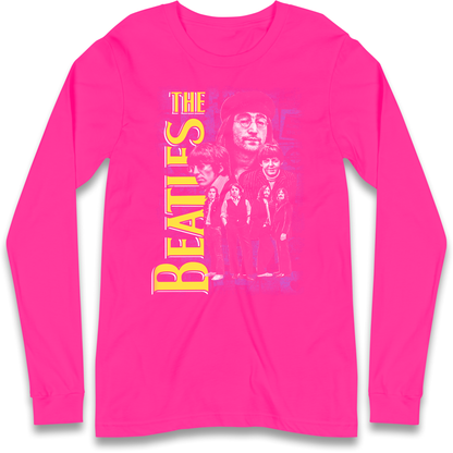 The Beatles Group Longsleeve T Shirt