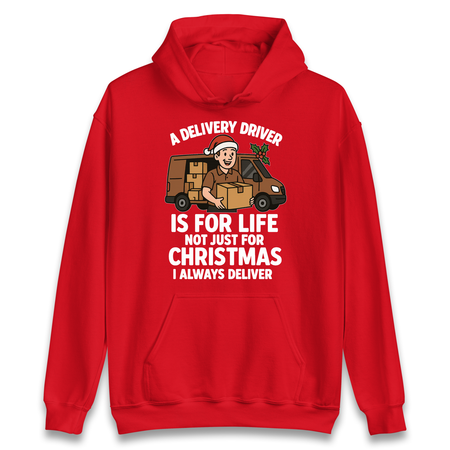 Delivery Driver Christmas Hoodie
