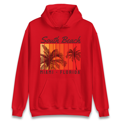 South Beach Miami Florida Hoodie