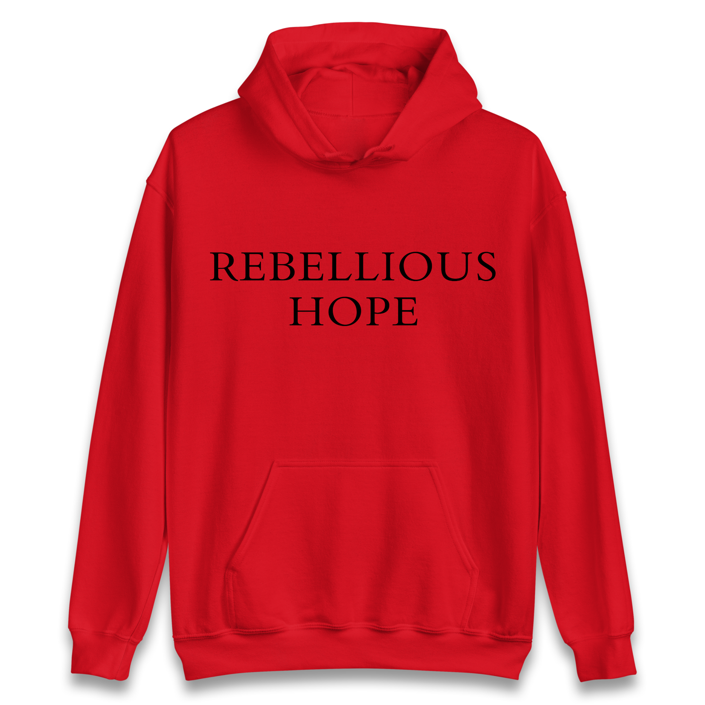 Rebellious Hope Embroidered Hoodie