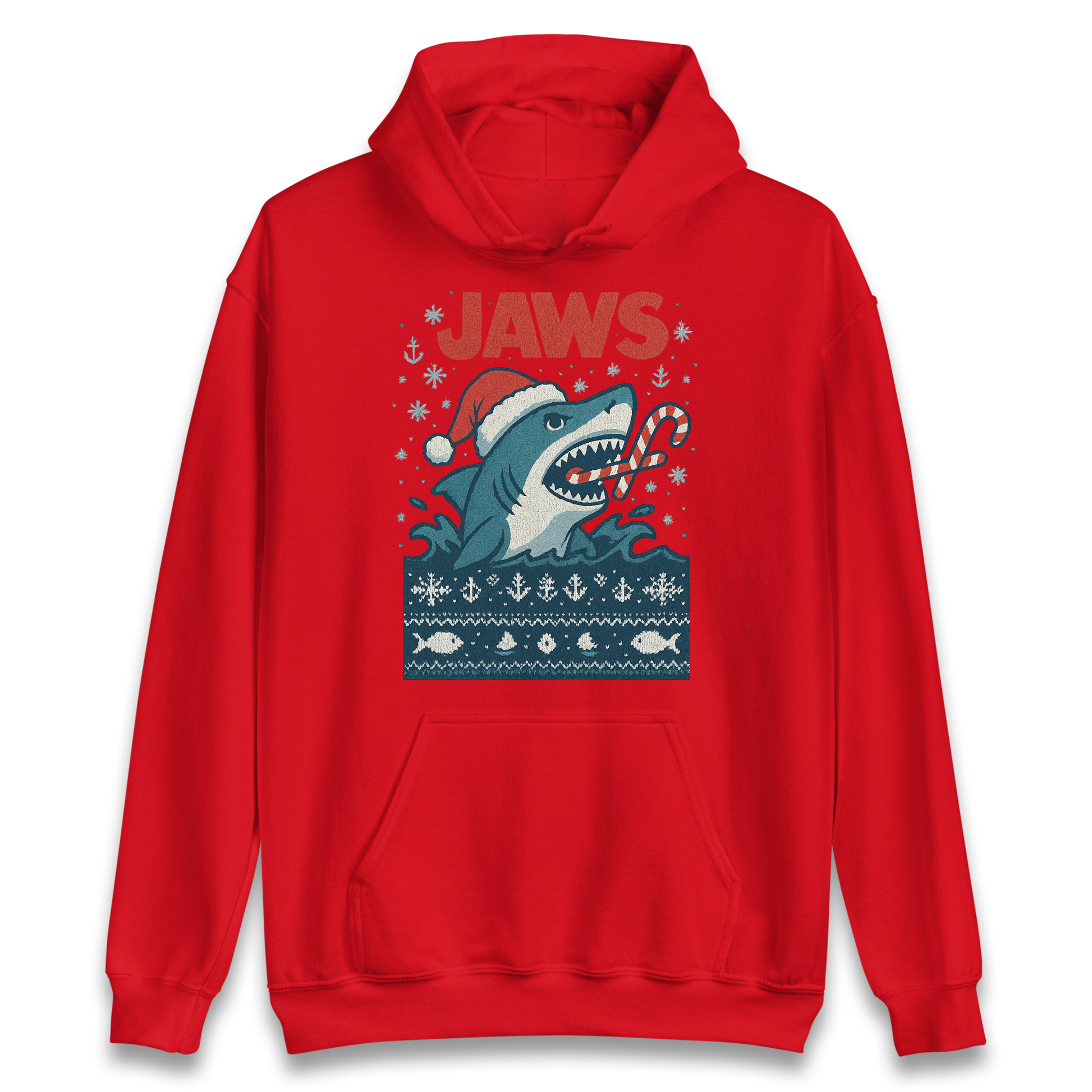 Jaws Christmas Hoodie