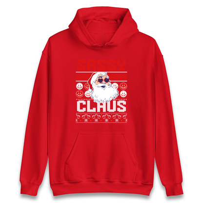 Sassy Claus Santa Christmas Hoodie