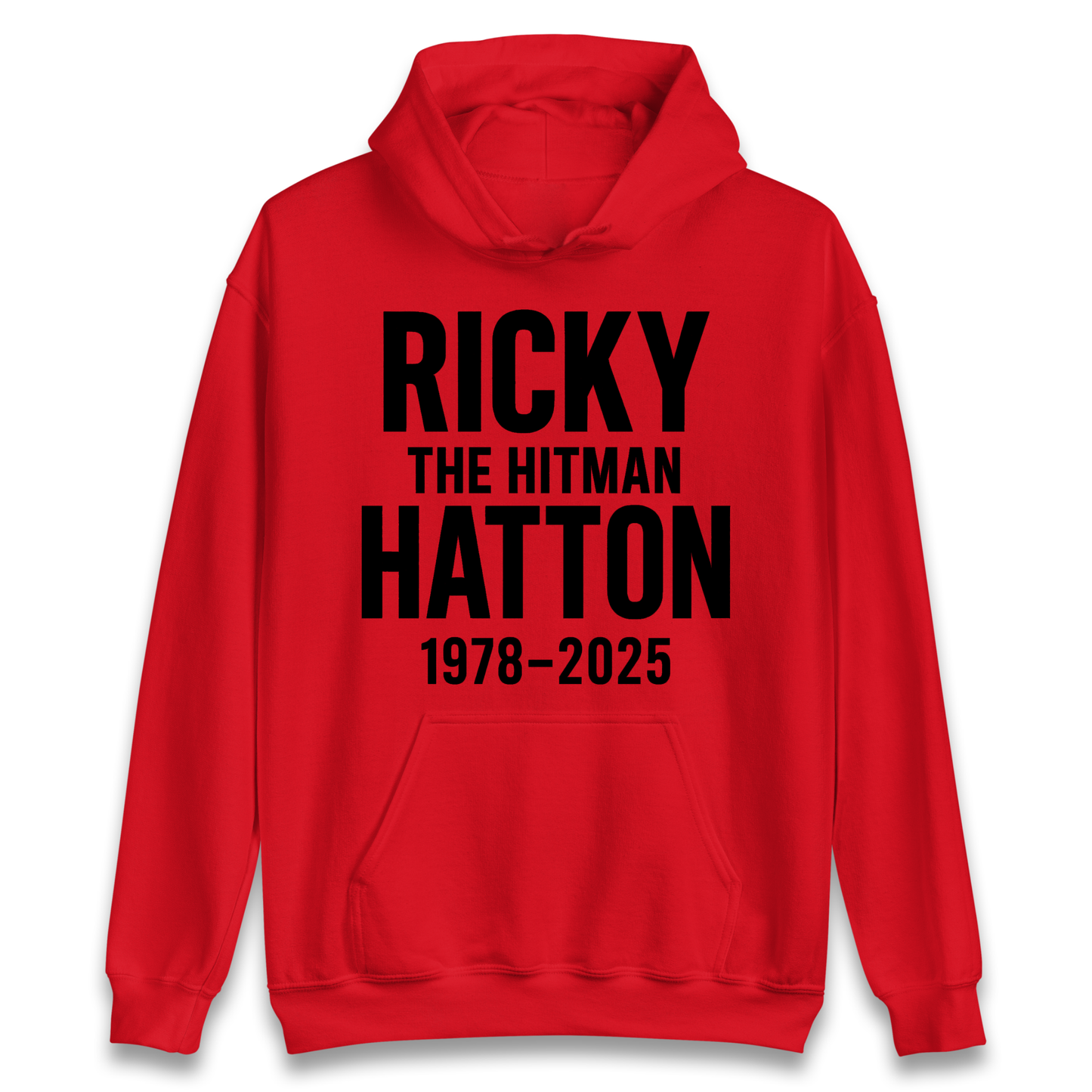 Ricky The Hitman Hatton 1978 2025 Hoodie