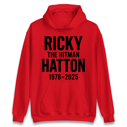 Ricky The Hitman Hatton 1978 2025 Hoodie