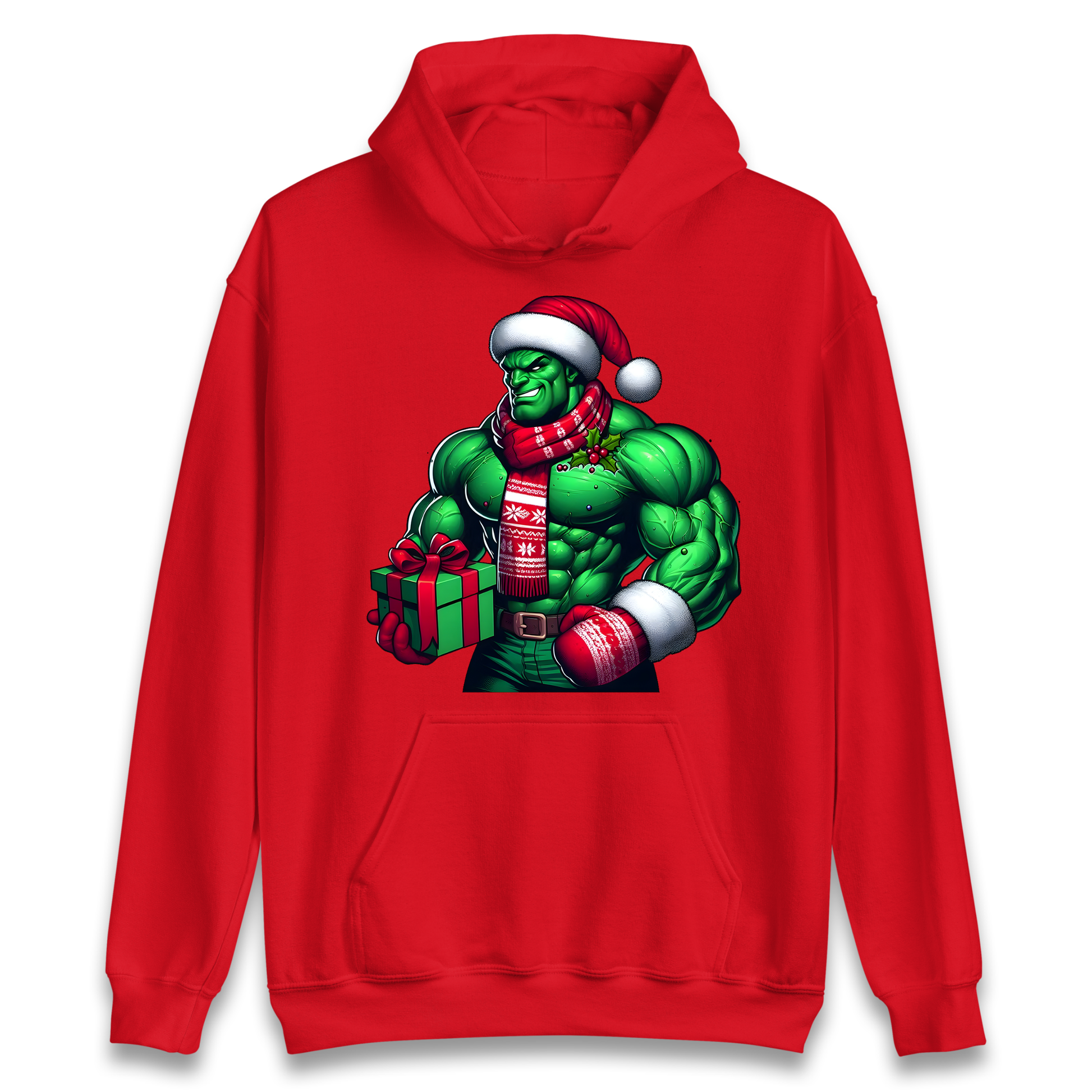 The Hulk Santa Hoodie