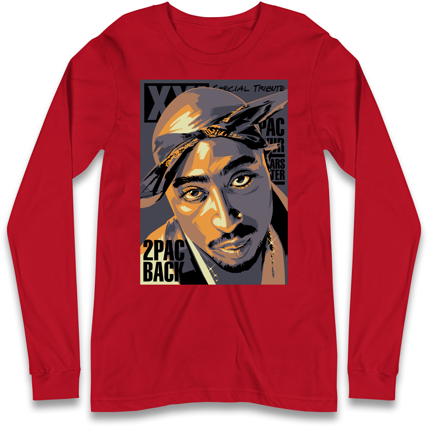 2 Pac Back Long Sleeve Shirt