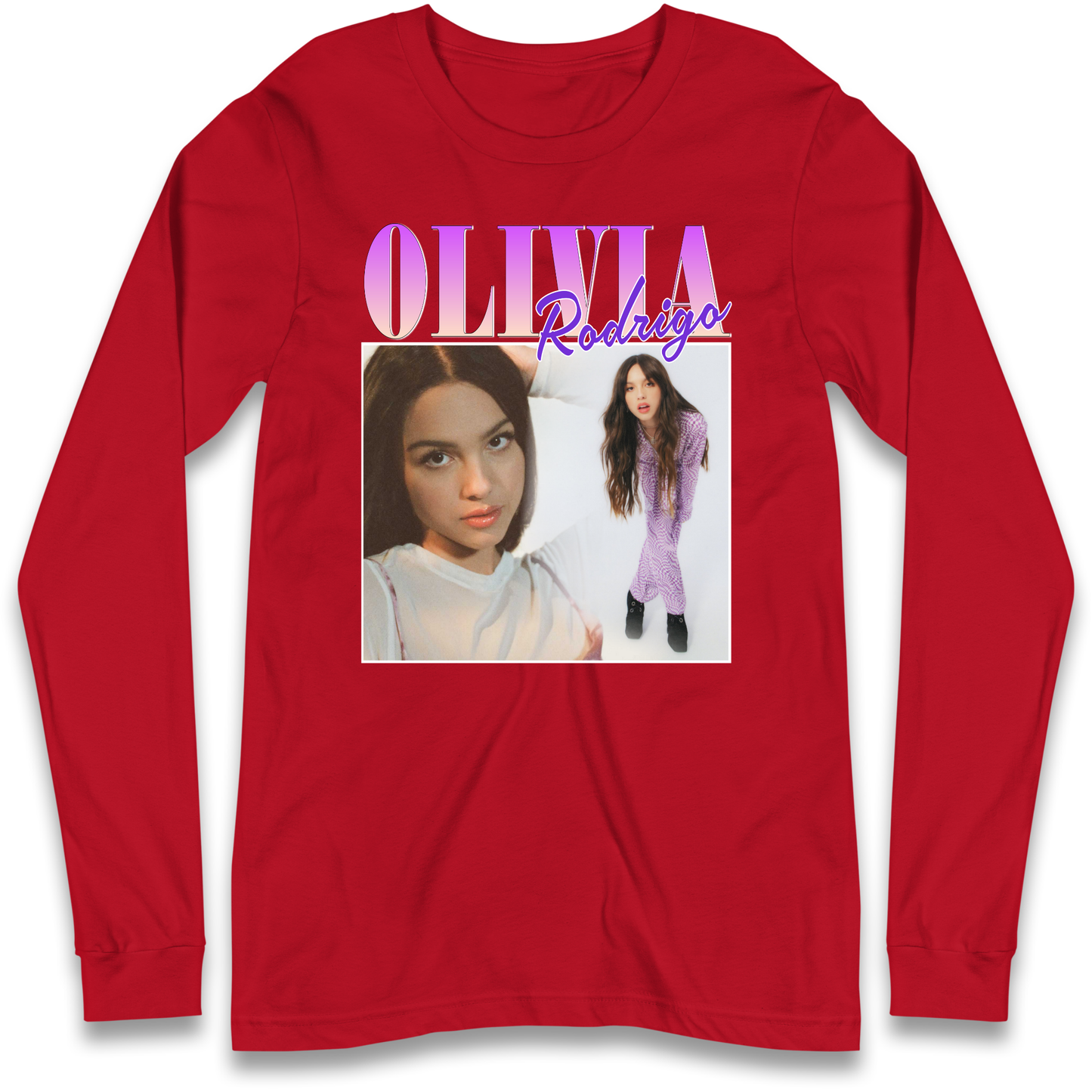 Olivia Rodrigo 1 Bootleg Long Sleeve Shirt