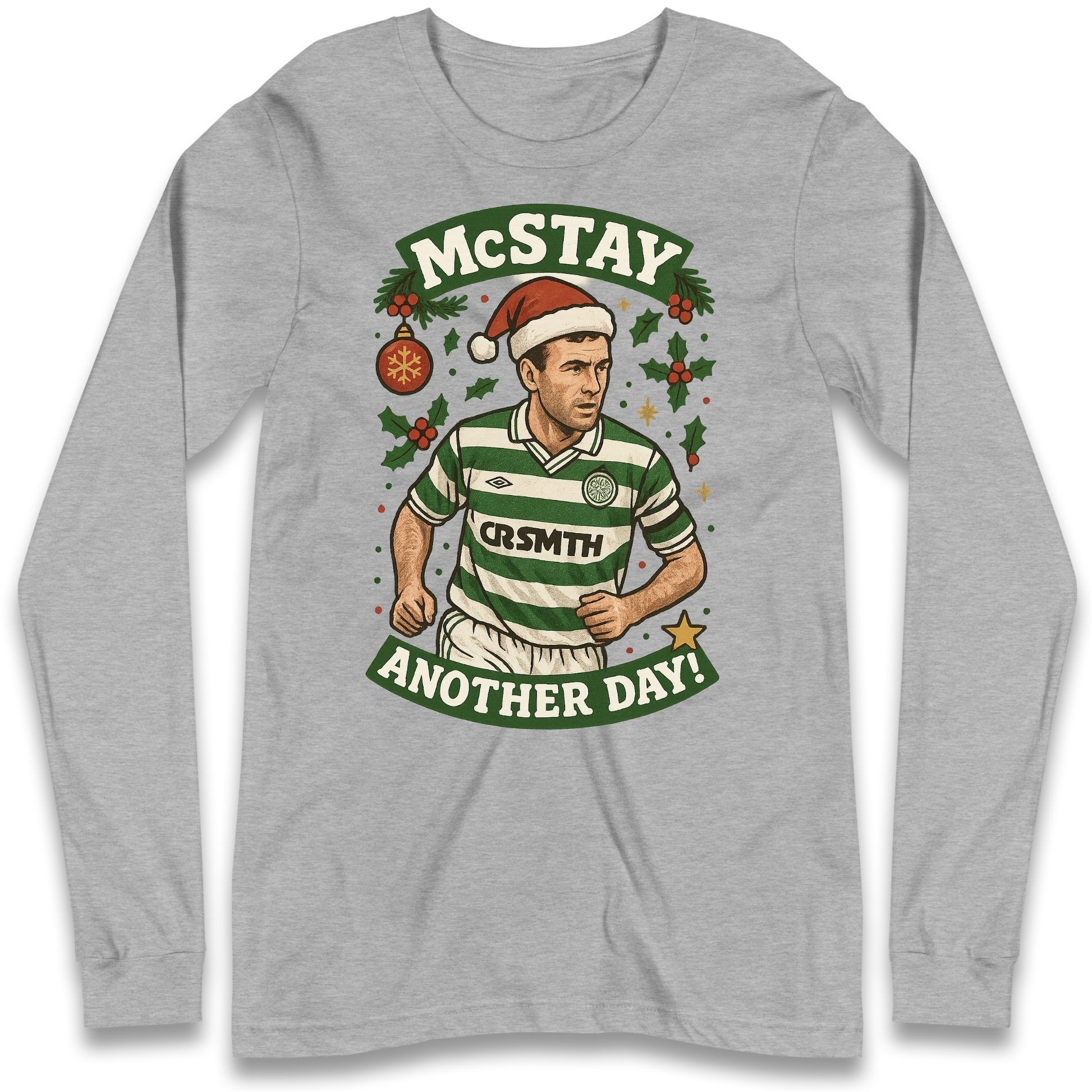 Paul McStay Celtic Christmas Longsleeve T Shirt