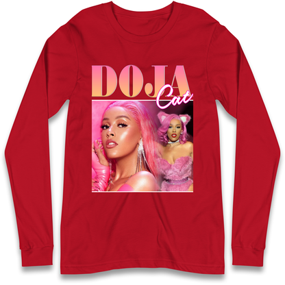 Doja Cat Pink Longsleeve T Shirt