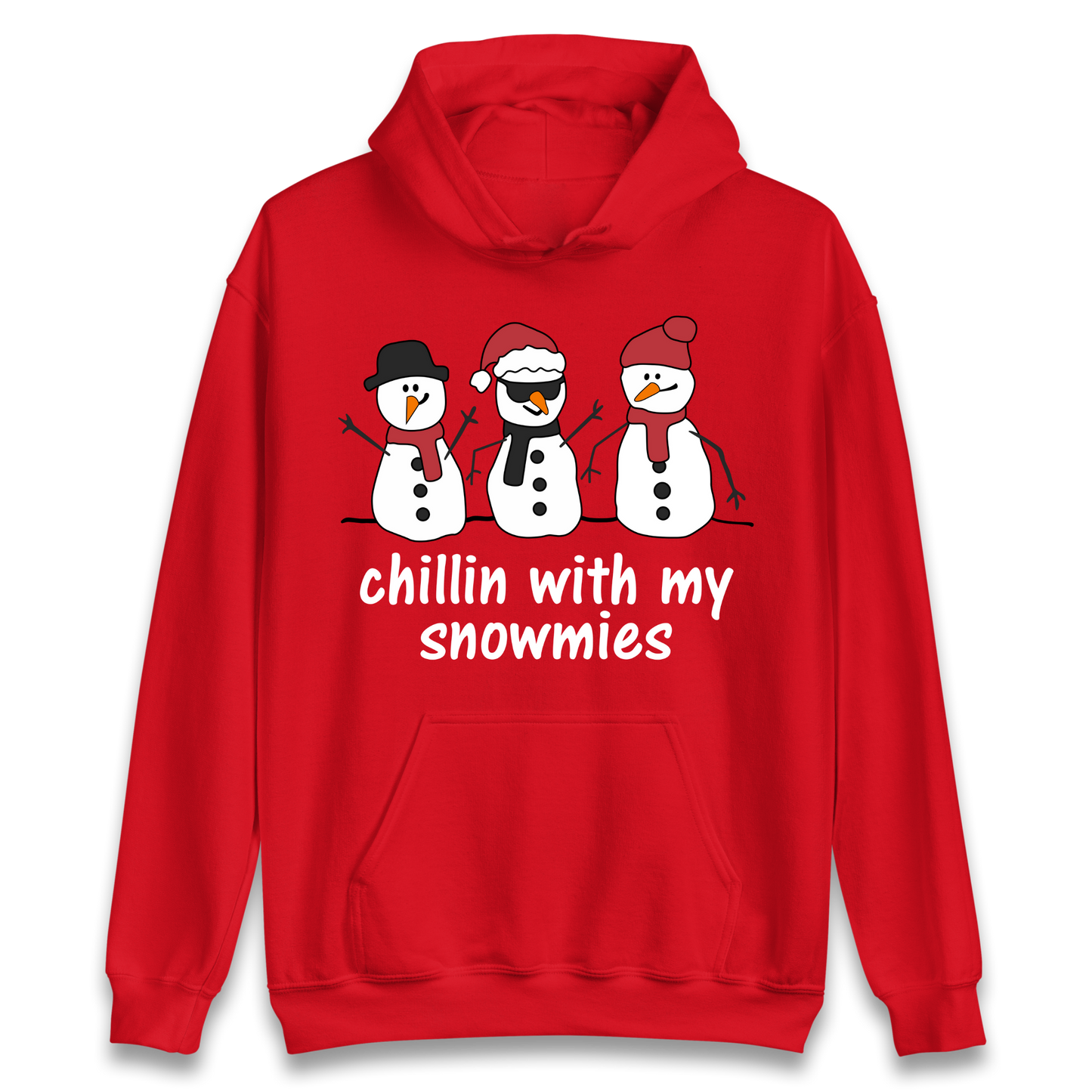 Chillin With My Snowmies Hoodie