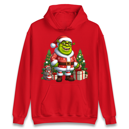 Shrek Santa Claus Presents Hoodie