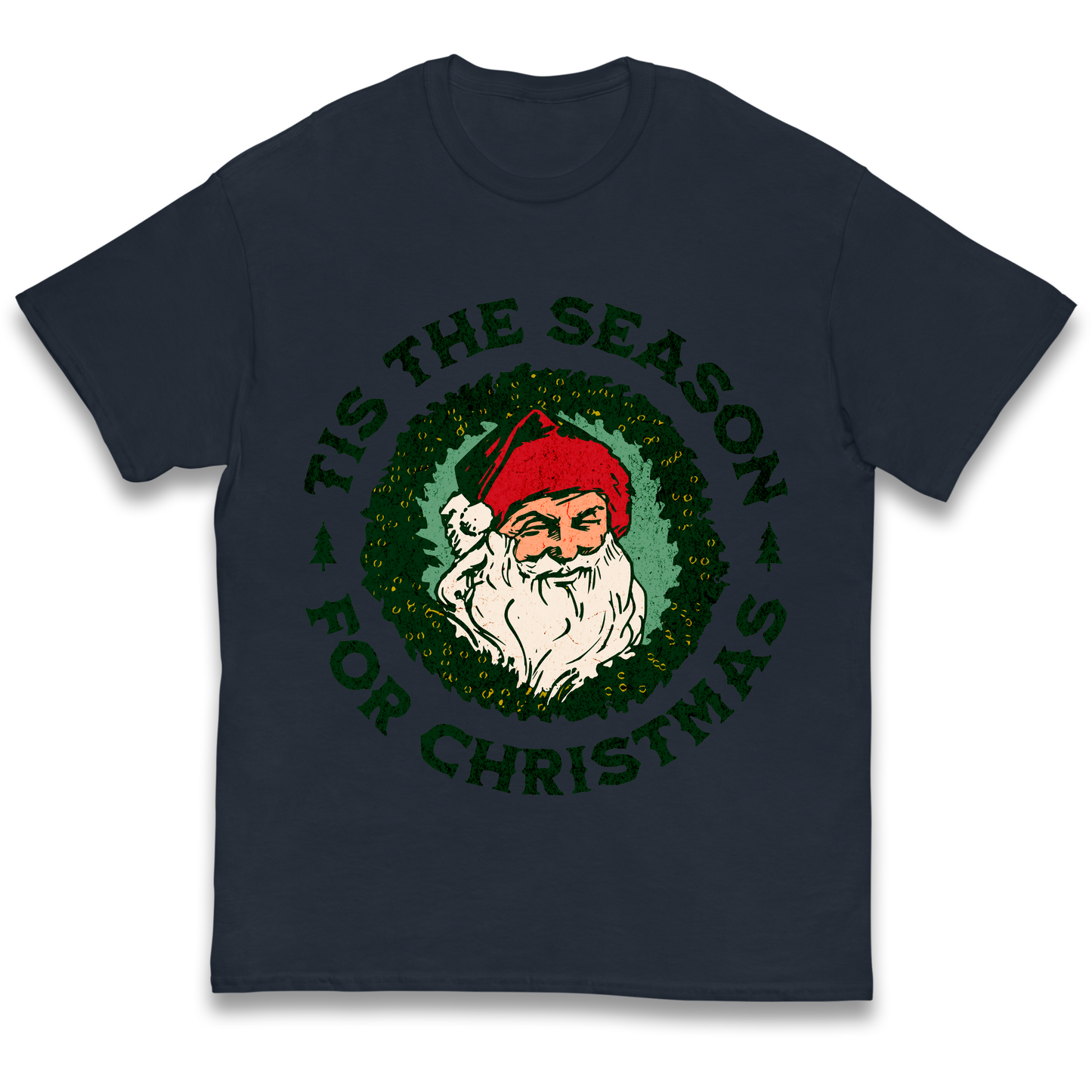 Tis The Season Santa Claus Christmas kids t shirt
