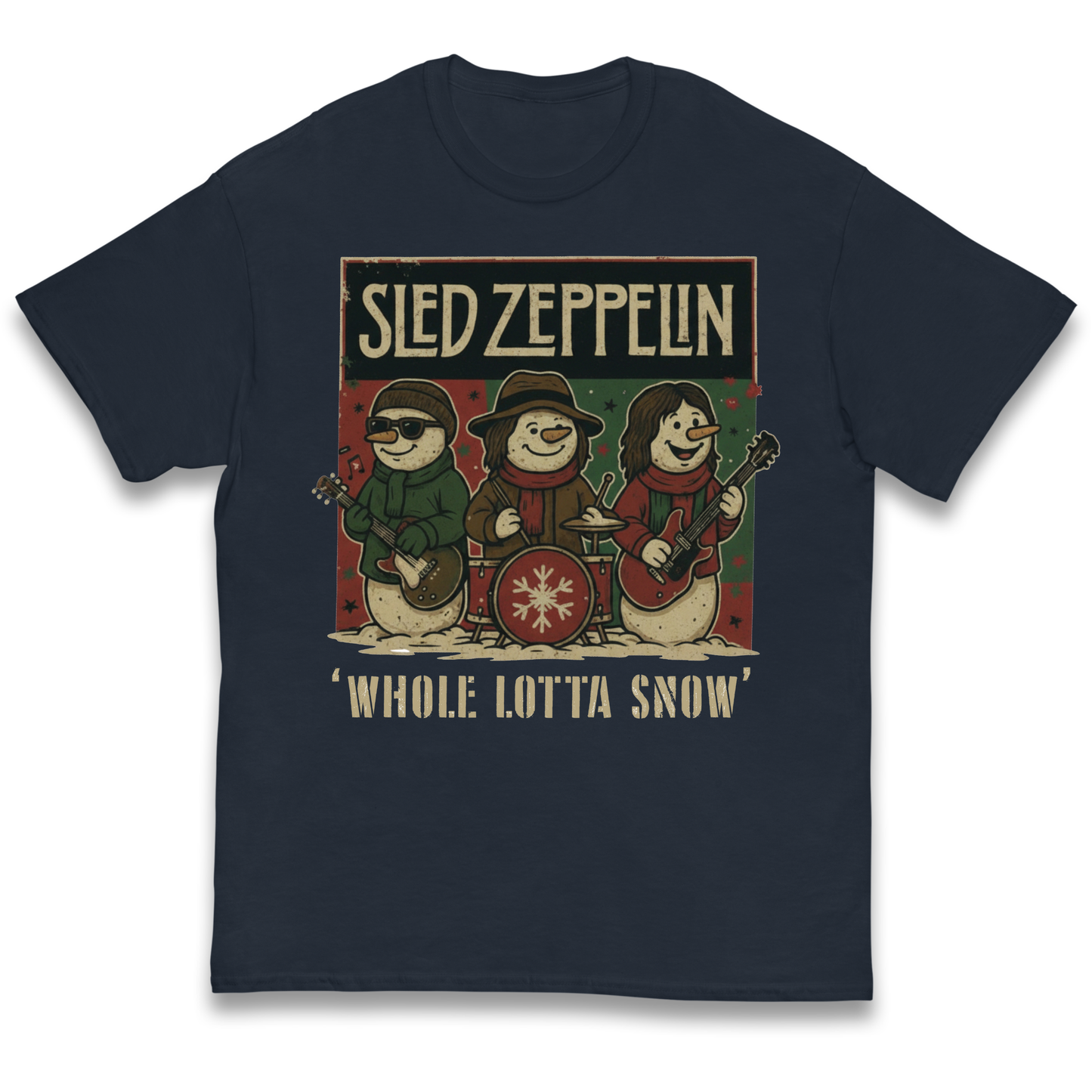 Led Zeppelin Christmas Kids T Shirt