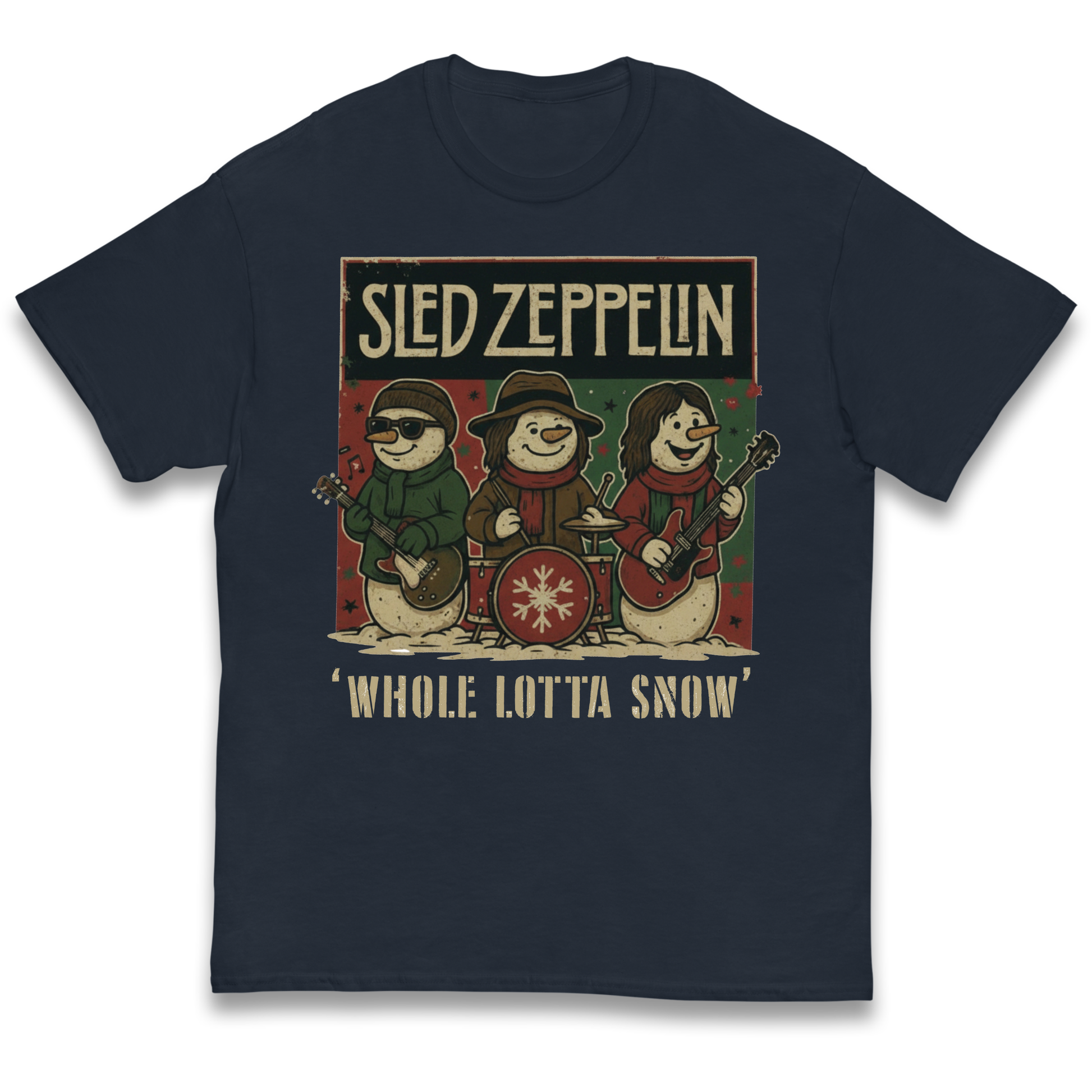 Led Zeppelin Christmas Kids T Shirt