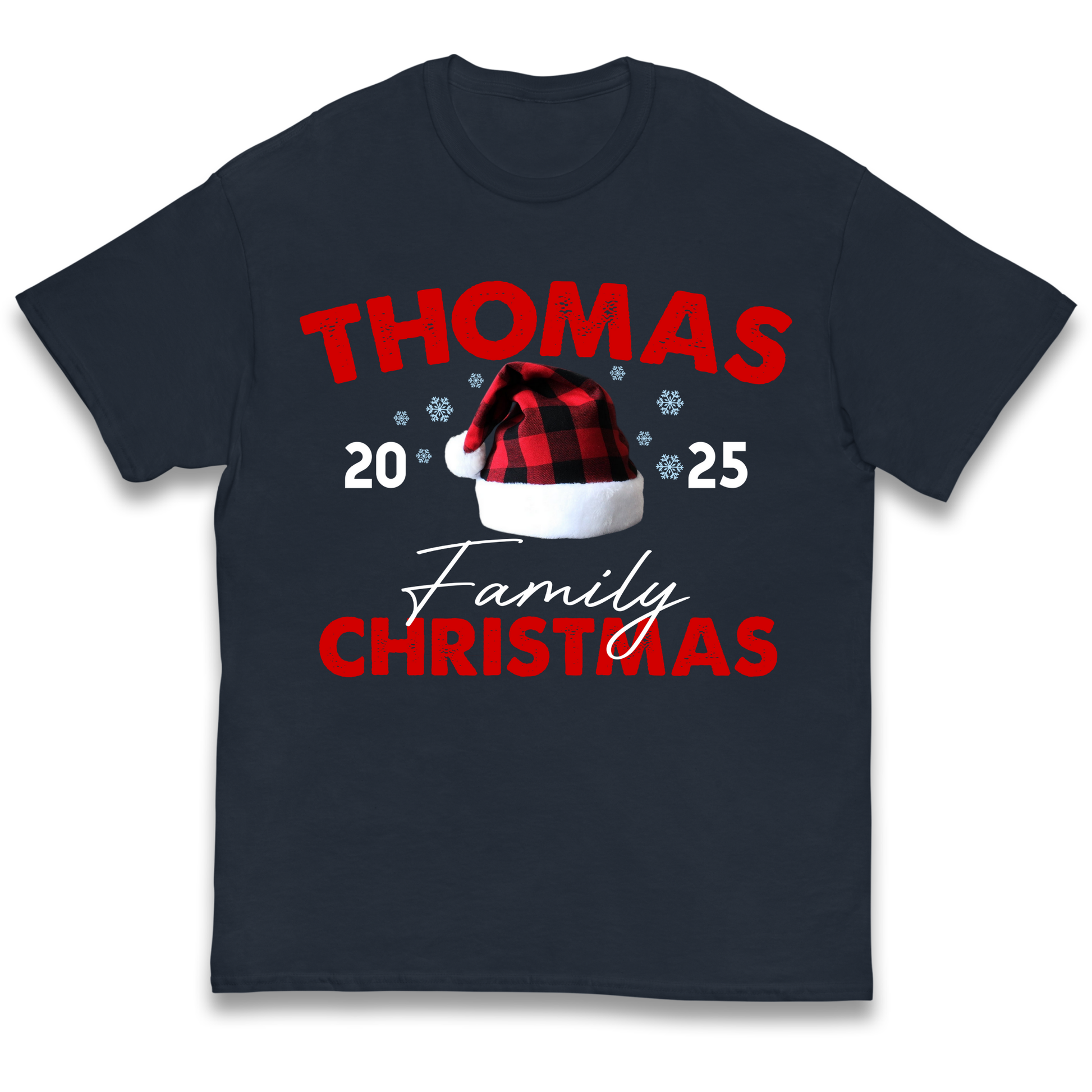 Thomas Family Christmas kids t shirt