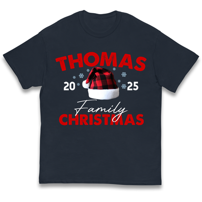 Thomas Family Christmas kids t shirt