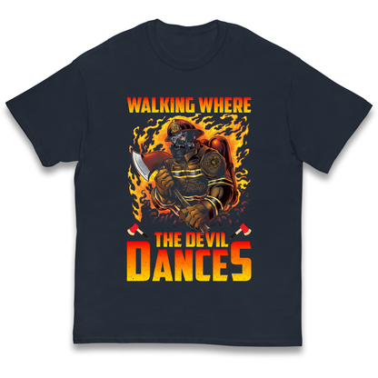 Walking Where The Devil Dances kids t shirt
