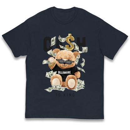 Teddy Bear Billionaire Streetwear kids t shirt