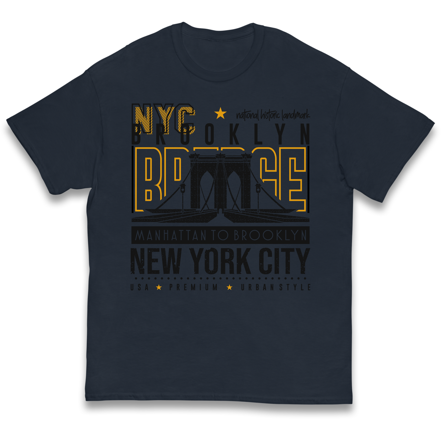 NYC Brooklyn Bridge kids t shirt