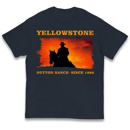 Yellowstone Dutton Ranch Since 1886 kids t shirt