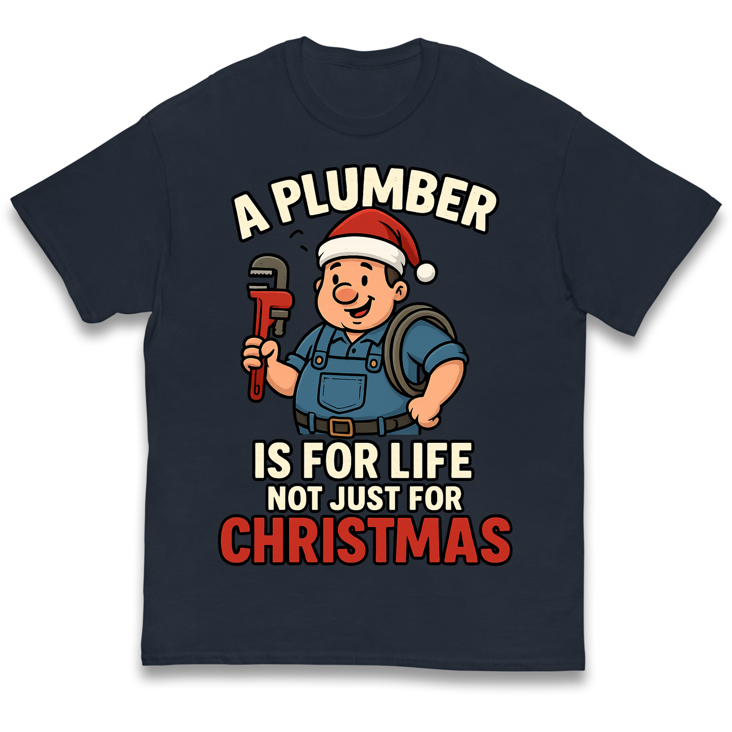 Plumber Christmas Kids T Shirt