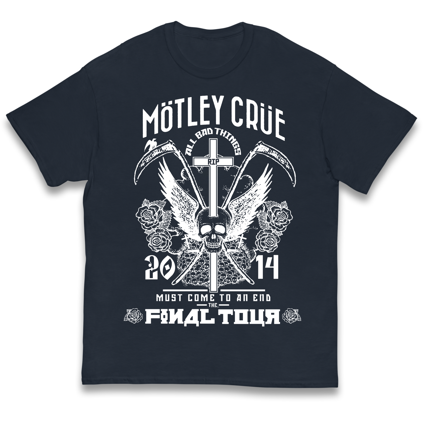 Motley Crue All Bad Things kids t shirt