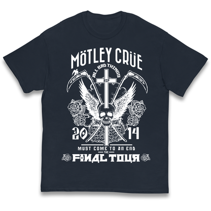 Motley Crue All Bad Things kids t shirt