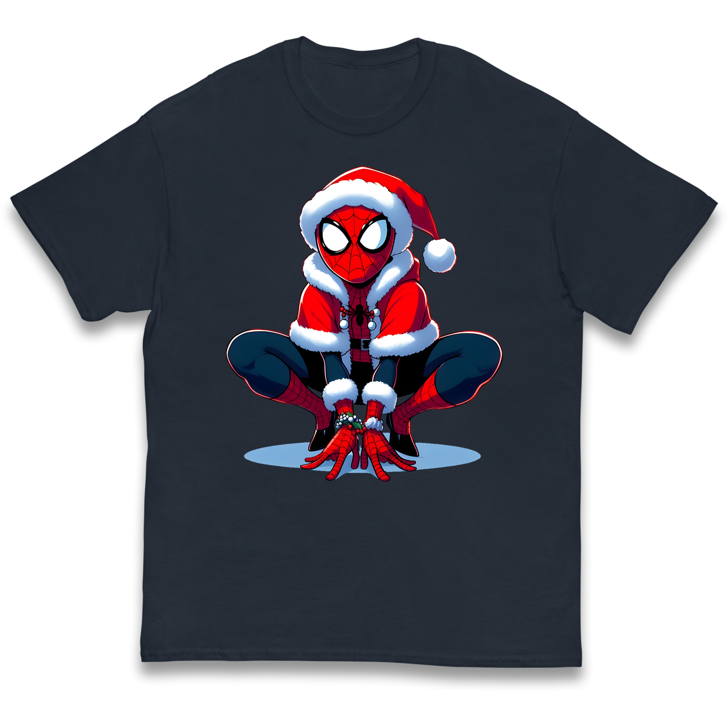 Spiderman Santa kids t shirt