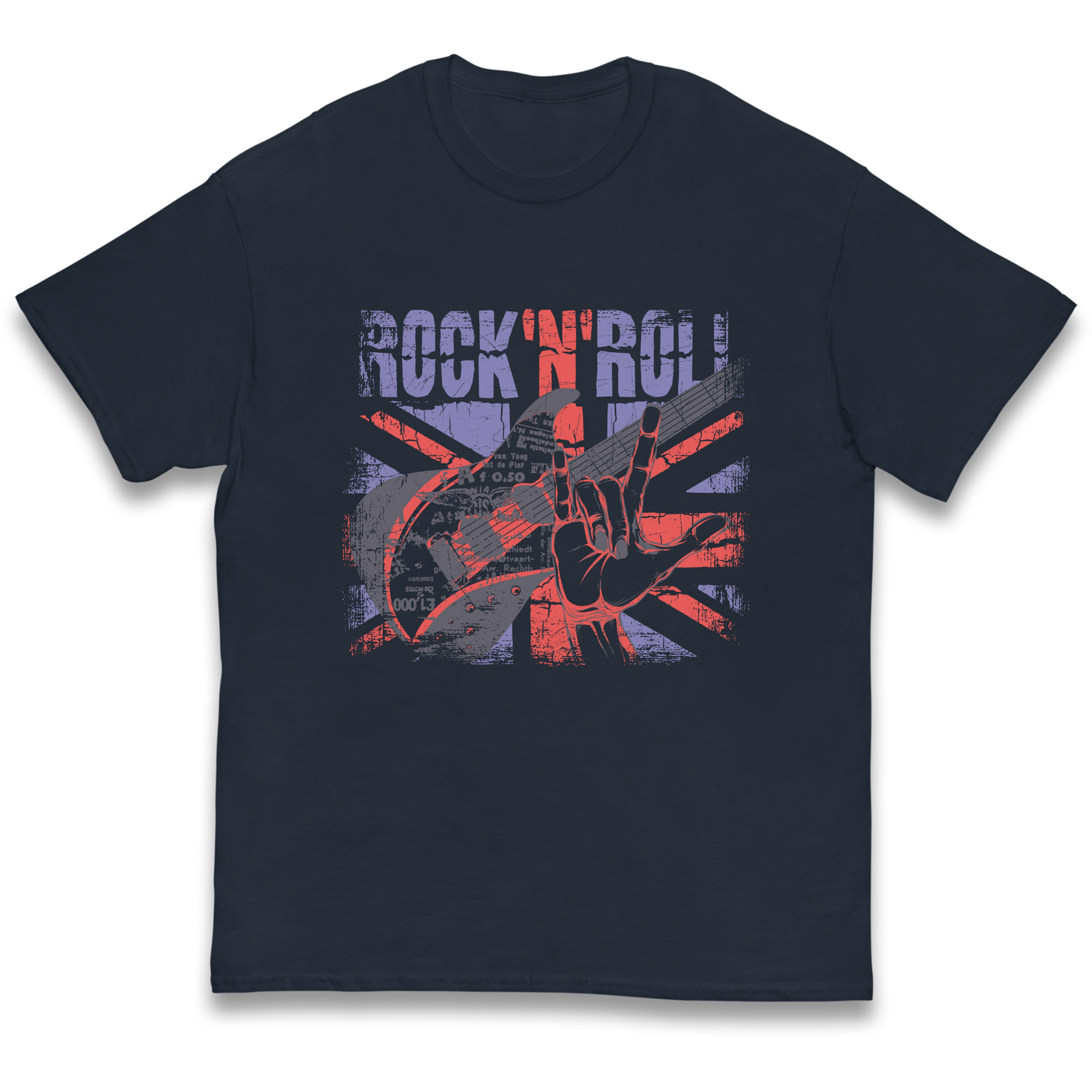 Rock N Roll Union Jack kids t shirt