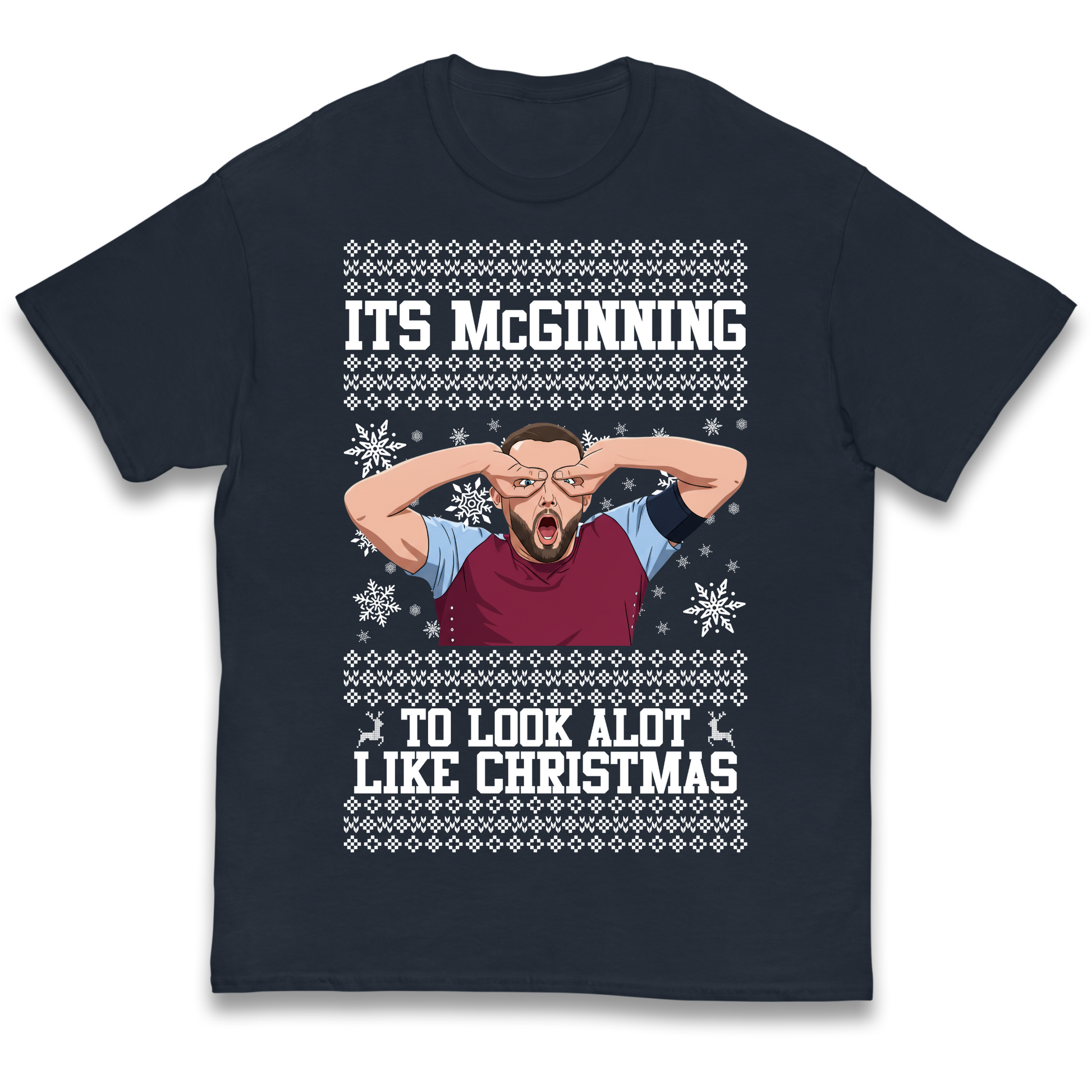 John McGinn Christmas Kids T Shirt